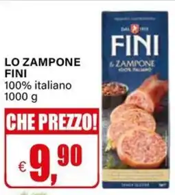 Il Gigante Lo zampone FINI offerta