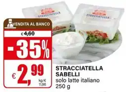 Il Gigante Stracciatella SABELLI offerta