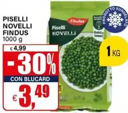 Il Gigante Piselli novelli FINDUS offerta