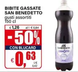 Il Gigante Bibite gassate SAN BENEDETTO offerta