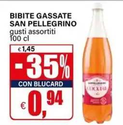 Il Gigante Bibite gassate SAN PELLEGRINO offerta