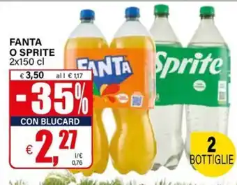 Il Gigante FANTA O SPRITE offerta