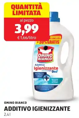 ALDI Omino bianco additivo igienizzante offerta
