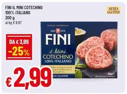 Famila FINI IL MINI COTECHINO offerta
