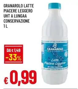 Famila GRANAROLO LATTE PIACERE LEGGERO UHT A LUNGAA CONSERVAZIONE 1 L offerta