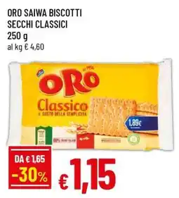 Famila ORO SAIWA BISCOTTI SECCHI CLASSICI offerta