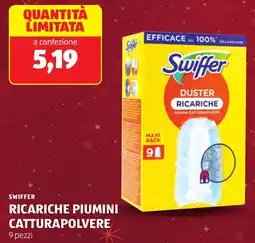 ALDI Swiffer ricariche piumini catturapolvere offerta