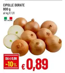 Famila Cipolle Dorate offerta