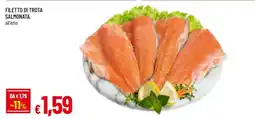Famila FILETTO DI TROTA SALMONATA offerta