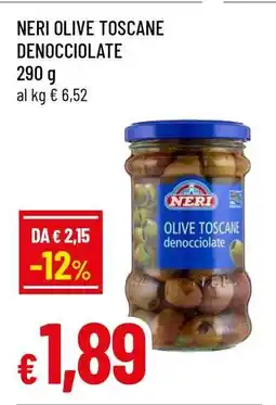 Famila NERI OLIVE TOSCANE DENOCCIOLATE offerta