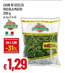 Famila CUOR DI SCELTA RUCOLA MAXXI offerta