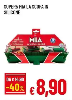 Famila SUPER5 MIA LA SCOPA IN SILICONE offerta