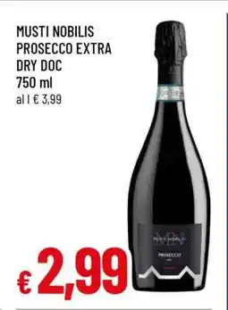 Famila MUSTI NOBILIS PROSECCO EXTRA DRY DOC offerta