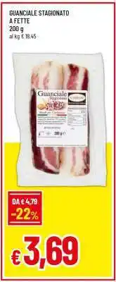 Famila GUANCIALE STAGIONATO A FETTE offerta