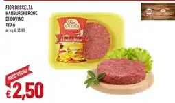 Famila FIOR DI SCELTA HAMBURGHERONE DI BOVINO offerta