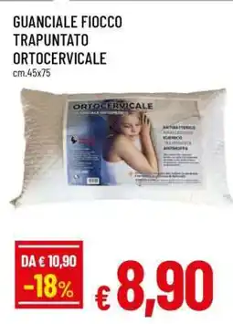 Famila GUANCIALE FIOCCO TRAPUNTATO ORTOCERVICALE offerta