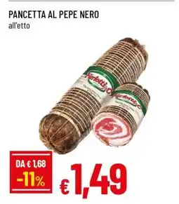 Famila PANCETTA AL PEPE NERO offerta