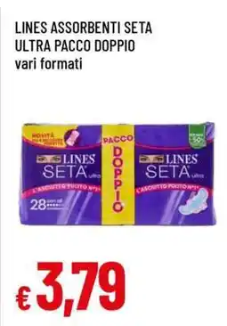 Famila LINES Assorbenti Seta Ultra Pacco Doppio offerta