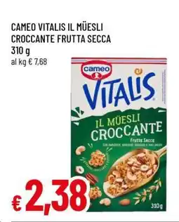 Famila Cameo Vitalis Il Müesli Croccante Frutta Secca offerta