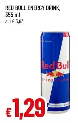 Famila RED BULL ENERGY DRINK, 355 ml offerta