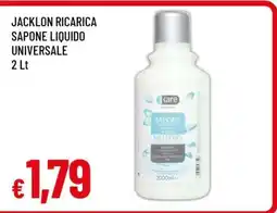 Famila JACKLON RICARICA SAPONE LIQUIDO UNIVERSALE offerta
