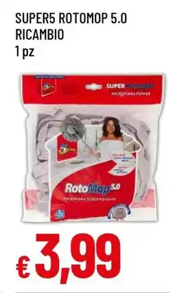 Famila SUPER5 ROTOMOP 5.0 RICAMBIO offerta