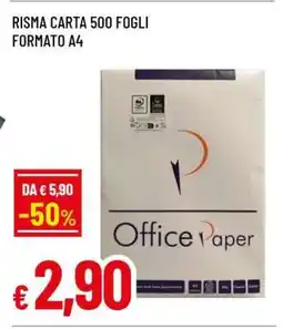 Famila Risma Carta 500 Fogli offerta