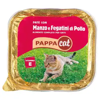 Qui Discount Patè gatto vari gusti Pappa Cat offerta
