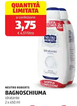 ALDI Neutro roberts bagnoschiuma offerta