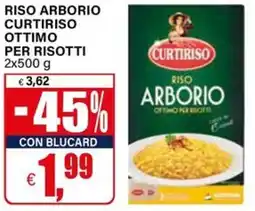 Il Gigante Riso arborio curtiriso ottimo per risotti offerta