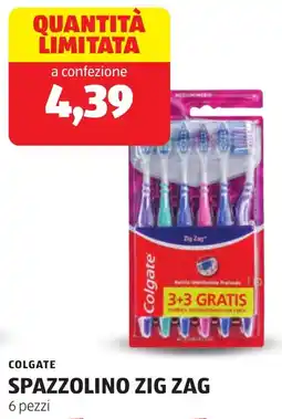 ALDI Colgate spazzolino zig zag offerta