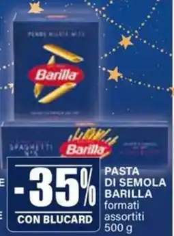 Il Gigante Pasta di semola BARILLA offerta