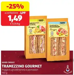 ALDI Good choice tramezzino gourmet offerta