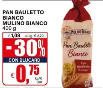 Il Gigante Pan bauletto bianco MULINO BIANCO offerta
