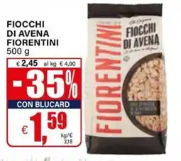 Il Gigante Fiocchi di avena FIORENTINI offerta