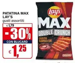 Il Gigante Patatina max LAY'S offerta