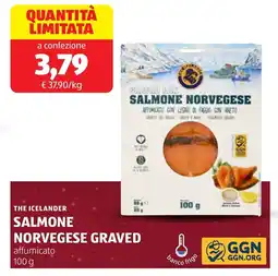 ALDI The icelander salmone norvegese graved offerta