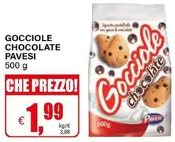 Il Gigante Gocciole chocolate PAVESI offerta