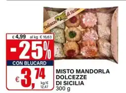 Il Gigante Misto mandorla DOLCEZZE DI SICILIA offerta