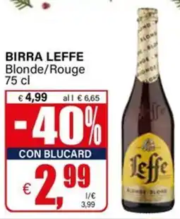 Il Gigante Birra LEFFE offerta
