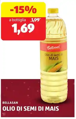 ALDI Bellasan olio di semi di mais offerta