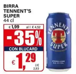 Il Gigante Birra TENNENT'S SUPER offerta
