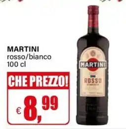Il Gigante MARTINI rosso/bianco offerta
