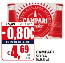 Il Gigante Campari soda offerta