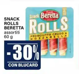 Il Gigante Snack rolls BERETTA offerta