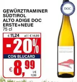 Il Gigante Gewürztraminer südtirol alto DOC ERSTE+NEUE dige offerta