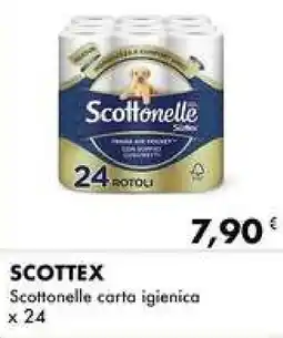 Iper Tosano SCOTTEX Scottonelle carta igienica x24 offerta