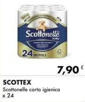 SCOTTEX Scottonelle carta igienica x24