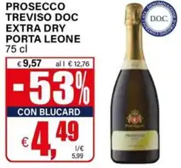 Il Gigante Prosecco treviso doc extra dry PORTA LEONE offerta