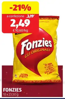 ALDI Fonzies offerta